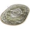 Овальный Ковер с Восточным Узором Медальон Арт 30348