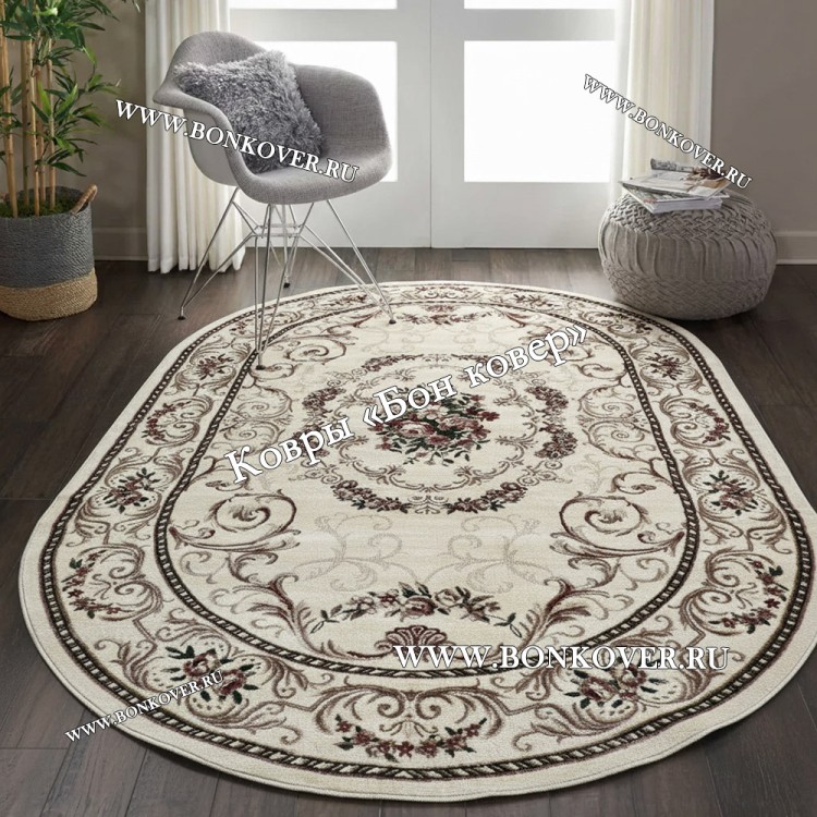 Ковер Лайт Карпет Дизайн 23774 Овал